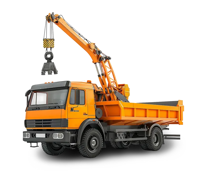 Lorry loader crane for ALLMI training